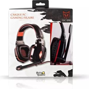 UC-250 casque de jeu filaire + microphone pour PC – Un