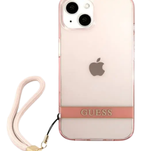 Étui translucide Guess Stap pour iPhone 13 Mini