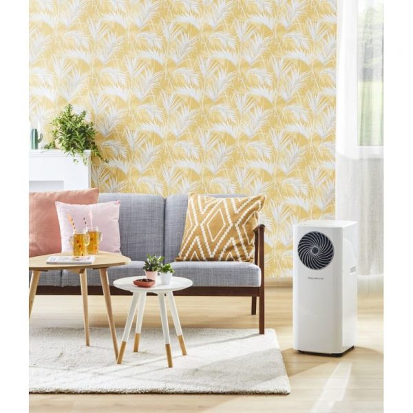 Aire acondicionado portátil - RowentaTurbo Cool AU5020, 2500 fg/h, 2500 W, 83 m³, Filtro antipolvo, Kit sellado ventanas y conducto de escape, Blanco – Image 4