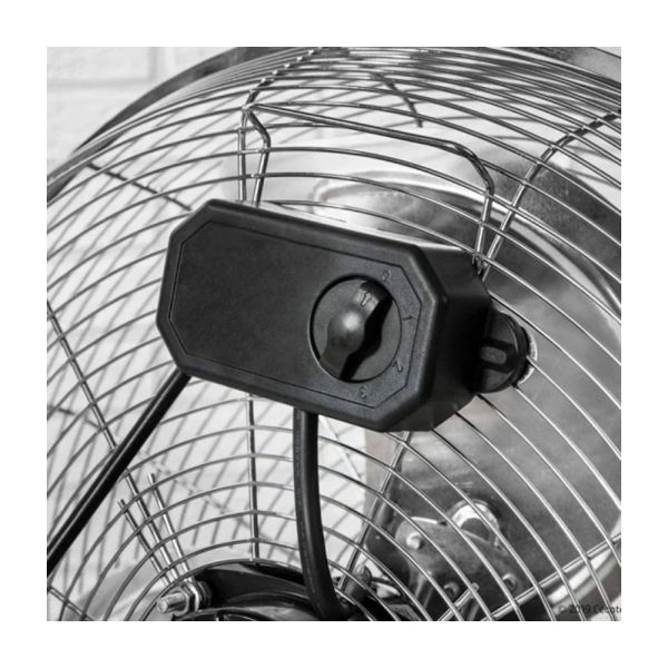 Cecotec Ventilador Industrial EnergySilence 4300 Pro. 110 W, 3 Aspas Metálicas de 18" (45 cm), 3 Velocidades, Motor de Cobre, Inclinación Ajustable, Acabado Cromado – Image 2