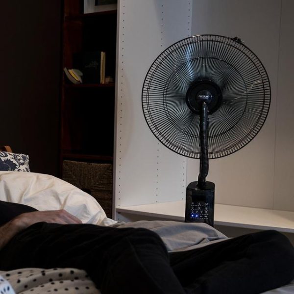 Cecotec Ventilador Nebulizador de Agua con Mando a distancia EnergySilence 690 Freshessence. 90 W, Oscilante, Silencioso, 3 Velocidades, Temporizador 7,5h, Pantalla LCD, Motor de Cobre, 3 L – Image 2