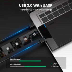 UGREEN Boîtier de disque dur 2.5 » USB 3.0, Boîtier de d