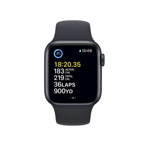 Apple Watch SE GPS + Cellular 40mm Aluminio Medianoche con Correa Deportiva Medianoche M/L