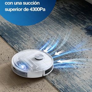 ECOVACS DEEBOT N10 Plus Robot aspirateur avec vêtements 430