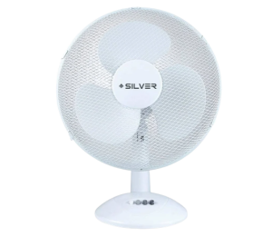 Ventilateur de table Silver 3 vitesses 40W 40cm