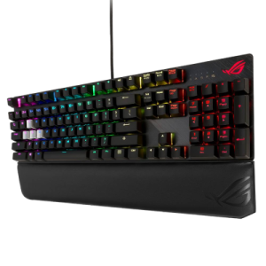 Teclado Mecânico Asus ROG Strix Scope Deluxe Switches ROG NX Red PT