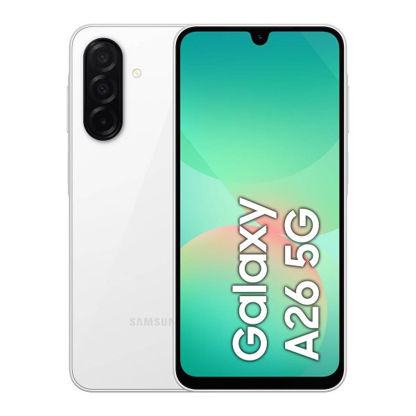 Samsung Galaxy A26 5G – 6.7" | 6GB RAM | 128GB | Dual SIM | Branco