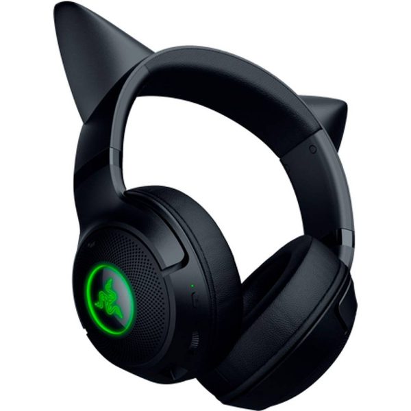 Razer Kraken Kitty V2 BT – Auscultadores Gaming Bluetooth RGB (Preto) – Image 2