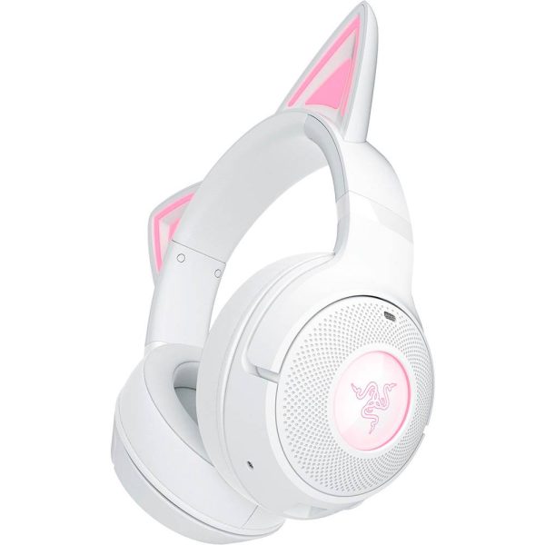 Razer Kraken Kitty V2 BT – Auscultadores Gaming Bluetooth RGB (Branco)