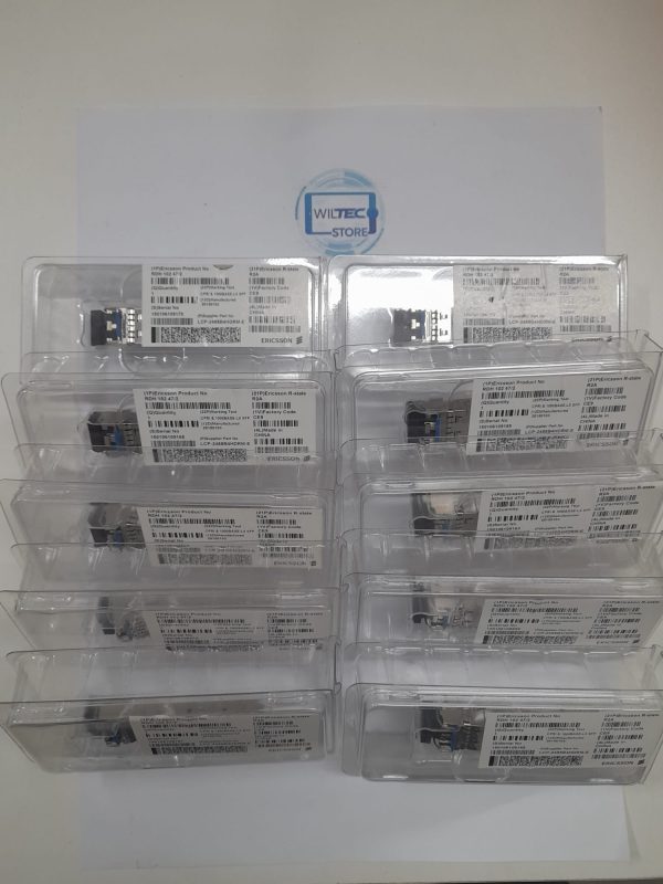 Pack 10x SFP Ericsson RDH 102 47/2 – 1000BASE-LX 1310nm (Novos)