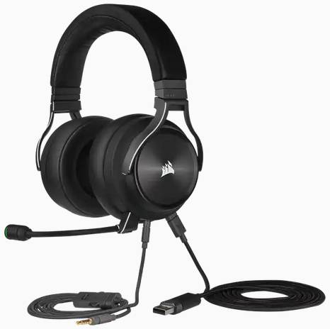 Headset Corsair Virtuoso RGB Wireless XT High-Fidelity Gaming Preto – Image 3