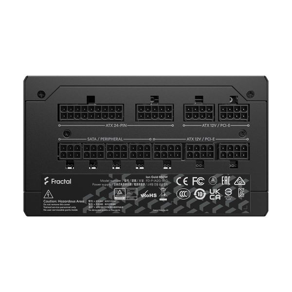 Fractal Design Ion Gold 850W – Fonte de Alimentação 80 Plus Gold | Recondicionada Grade B – Image 2