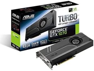 Placa Gráfica Asus GeForce GTX1070 Turbo 8GB GDDR5 Recondicionada Grade C
