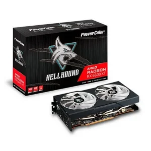 Carte graphique Powercolor Hellhound AMD Radeon RX 6600XT 8 Go GDDR6 reconditionnée, catégorie B
